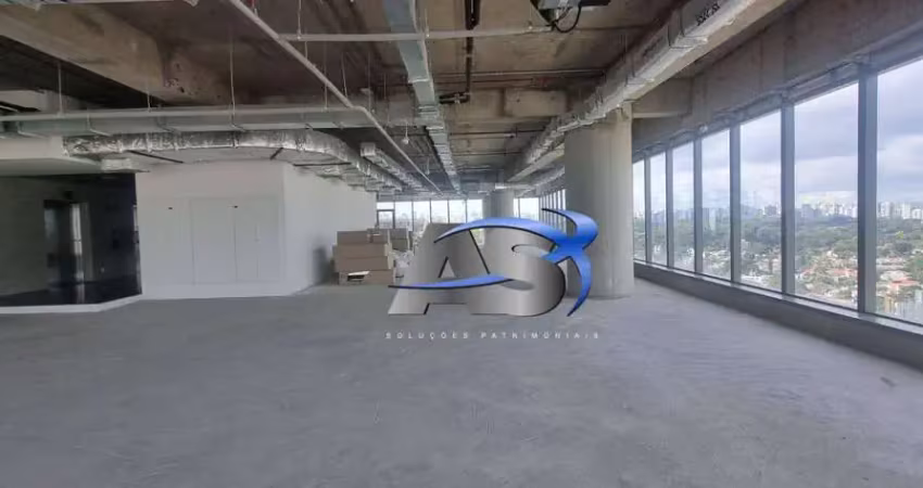 Andar corporativo para alugar, 1323 m² por r$ 369.117,99/mês - itaim bibi - são paulo/sp