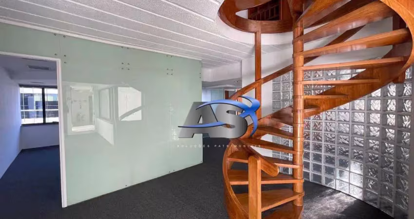 Andar corporativo para alugar, 400 m² por r$ 32.110,40/mês - brooklin - são paulo/sp