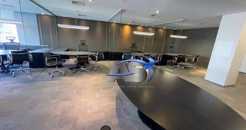 Conjunto para alugar, 670 m² por r$ 81.560,00/mês - brooklin - são paulo/sp