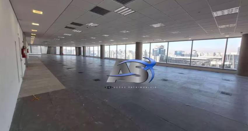 Andar corporativo para alugar, 1048 m² por r$ 429.032,00/mês - itaim bibi - são paulo/sp