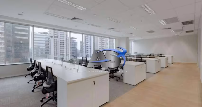 Conjunto para alugar, 483 m² por r$ 82.183,00/mês - brooklin - são paulo/sp