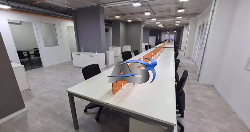 Andar corporativo para alugar, 550 m² por r$ 43.210,00/mês - barra funda - são paulo/sp