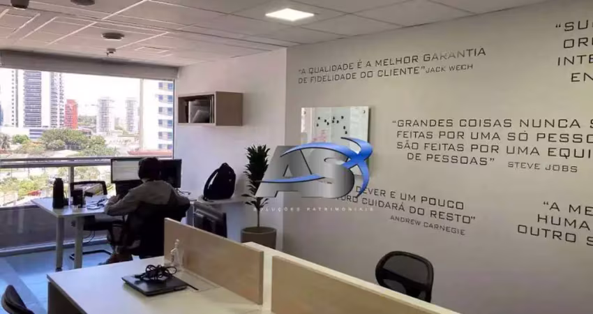 Conjunto para alugar, 82 m² por r$ 11.660,00/mês - brooklin - são paulo/sp
