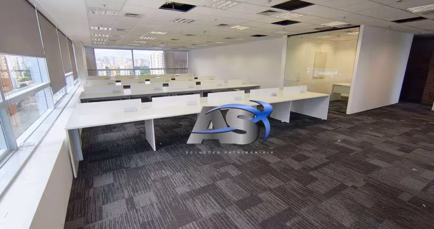 Conjunto para alugar, 257 m² por r$ 42.320,00/mês - brooklin - são paulo/sp