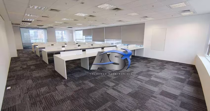 Andar corporativo para alugar, 514 m² por r$ 88.629,00/mês - brooklin - são paulo/sp
