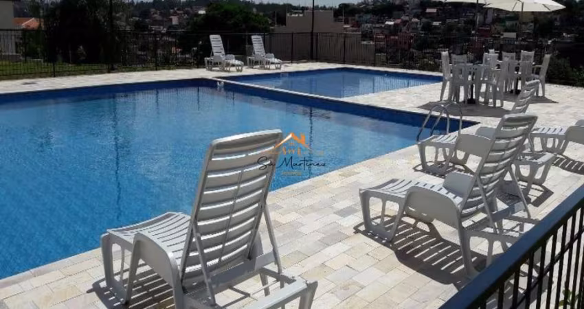 Imóvel à venda em Jundiaí-SP: Apartamento na Vila Nambi com 2 quartos, 2 salas, 1 banheiro e 1 vaga de garagem.