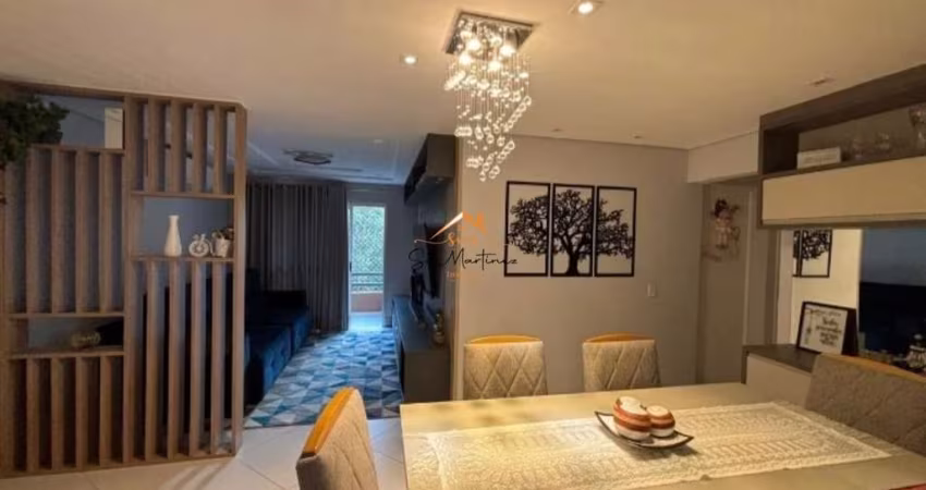 Imperdível: Apartamento à venda em Jundiaí-SP, Jardim Tamoio! 2 quartos, 1 suíte, 2 salas, 1 banheiro, 2 vagas - 78,00m².