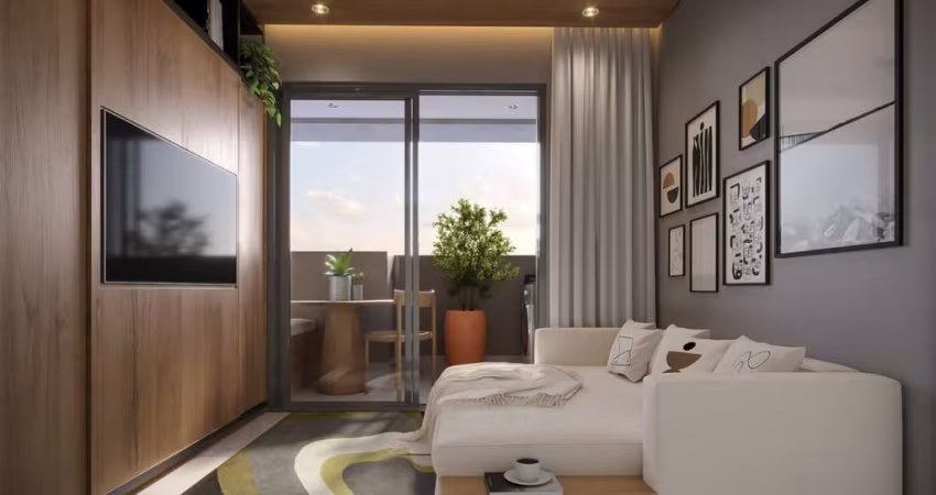 Sensacional studio para venda com 1 quarto, 32.33m²