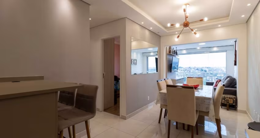 Versátil apartamento tipo para venda com 2 quartos, sendo 1 suíte, 65m²