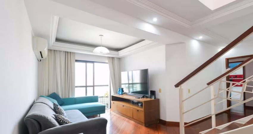 Imperdível cobertura para venda com 3 quartos, sendo 1 suíte, 214m²