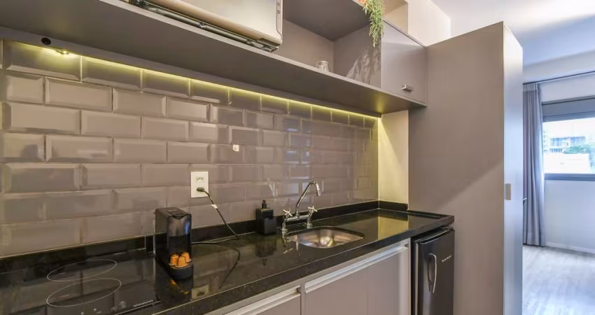 Aconchegante flat para venda com 1 quarto, sendo 1 suíte, 27m²