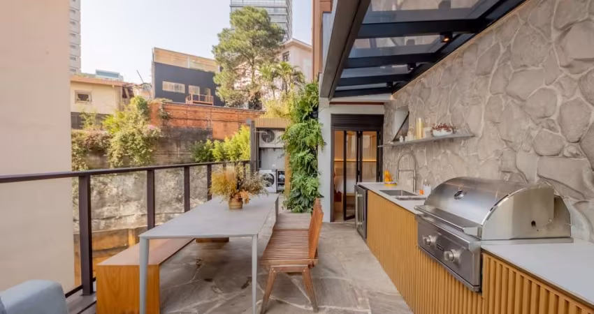 Espetacular apartamento garden para venda com 2 quartos, sendo 1 suíte, 105m²
