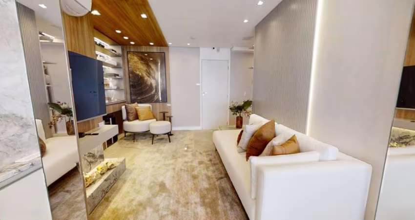 Aconchegante apartamento tipo para venda com 2 quartos, sendo 2 suítes, 75m²