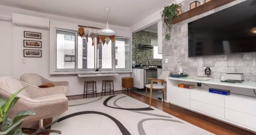 Atraente apartamento tipo para venda com 1 quarto, 37m²
