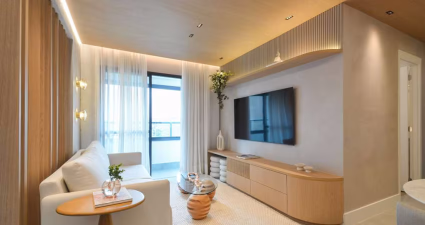 Versátil apartamento tipo para venda com 2 quartos, sendo 1 suíte, 65m²