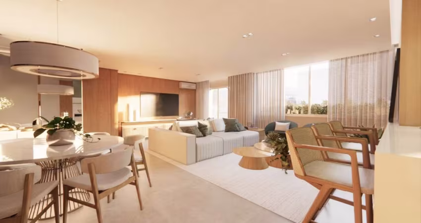 Espetacular apartamento tipo para venda com 2 quartos, sendo 1 suíte, 130m²