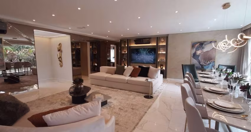 Deslumbrante apartamento tipo para venda com 3 quartos, sendo 3 suítes, 162m²