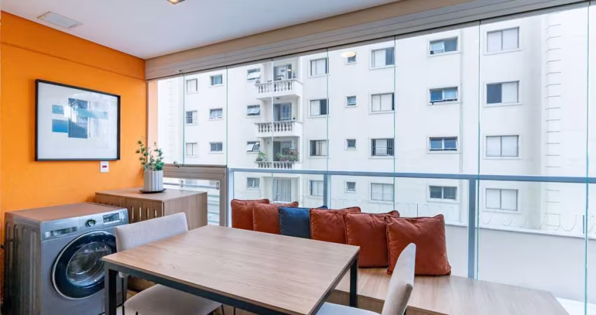 Elegante studio para venda com 1 quarto, 40m²