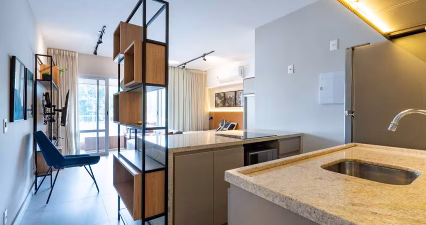 Confortável studio para venda com 1 quarto, 40m²