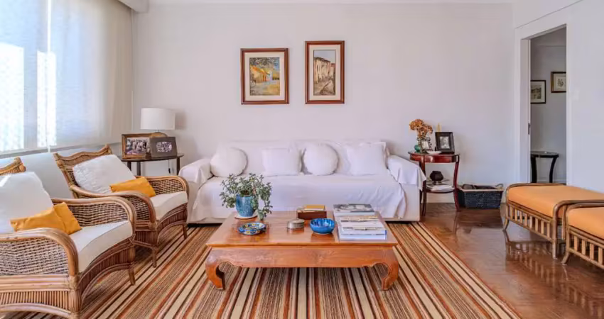 Versátil apartamento tipo para venda em jardim europa com 2 quartos, sendo 2 suítes, 140m²