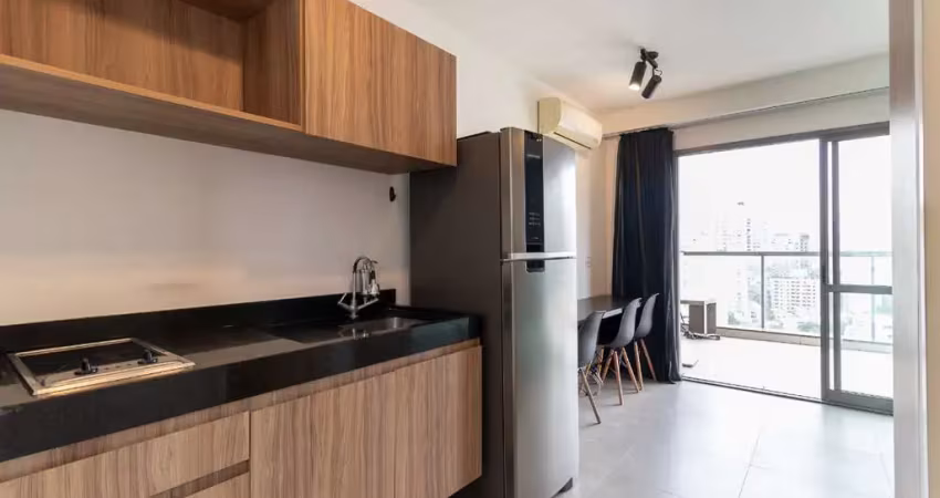 Deslumbrante studio para venda em vila cordeiro com 1 quarto, 49m²