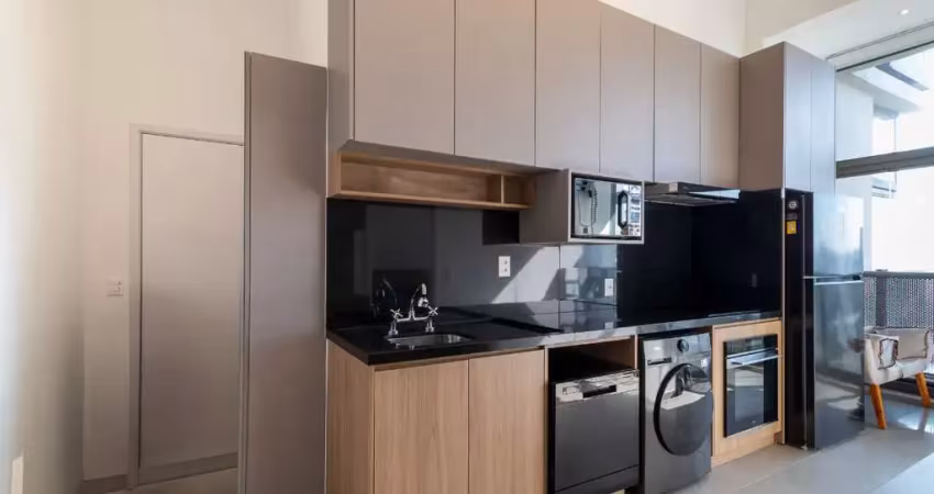 Confortável studio para venda em moema com 1 quarto, 39m²