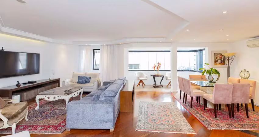 Versátil apartamento tipo para venda em brooklin paulista com 3 quartos, sendo 3 suítes, 166m²