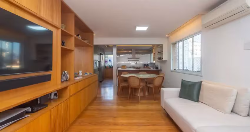 Versátil apartamento tipo para venda em itaim bibi com 3 quartos, sendo 1 suíte, 130m²