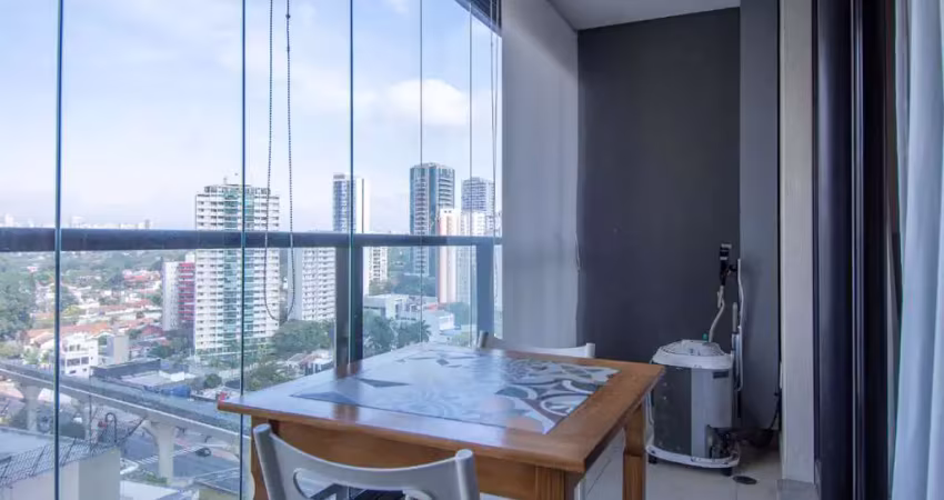 Confortável studio para venda em campo belo com 1 quarto, 37m²