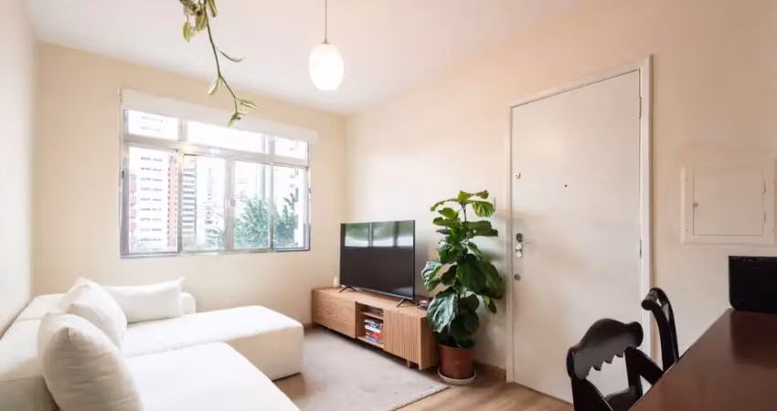 Versátil apartamento tipo para venda em indianópolis com 1 quarto, 43m²