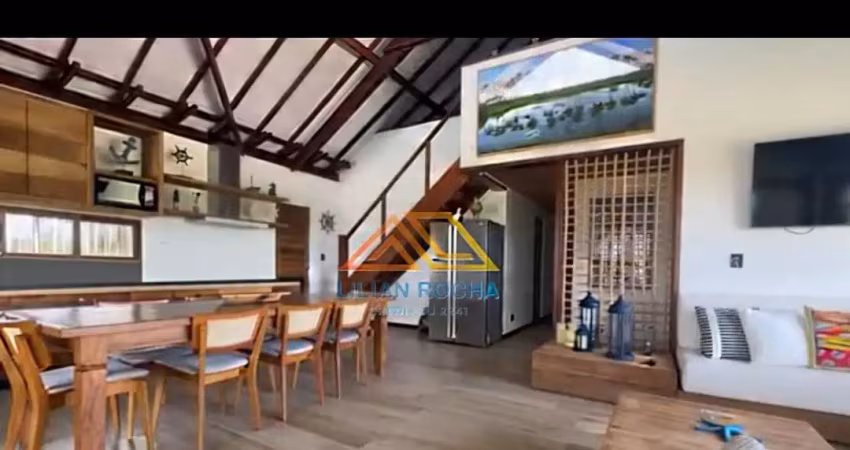Vendo excelente casa de alto padrão com 4 suitesem imbassai