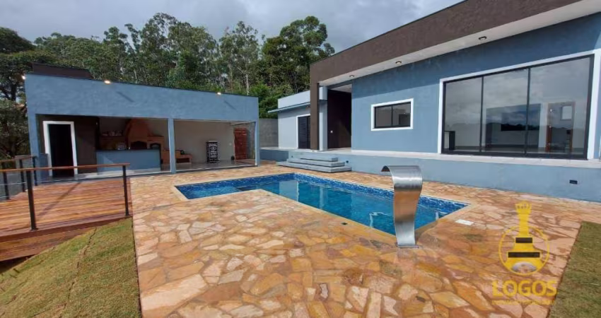 Chácara com 3 dormitórios à venda, 1200 m² por R$ 1.250.000,00 - Rosário - Atibaia/SP