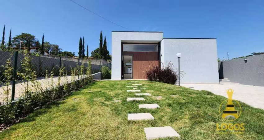 Casa com 3 dormitórios para locação, 120 m² por r$ 5.590/mês - jardim estância brasil - atibaia/sp