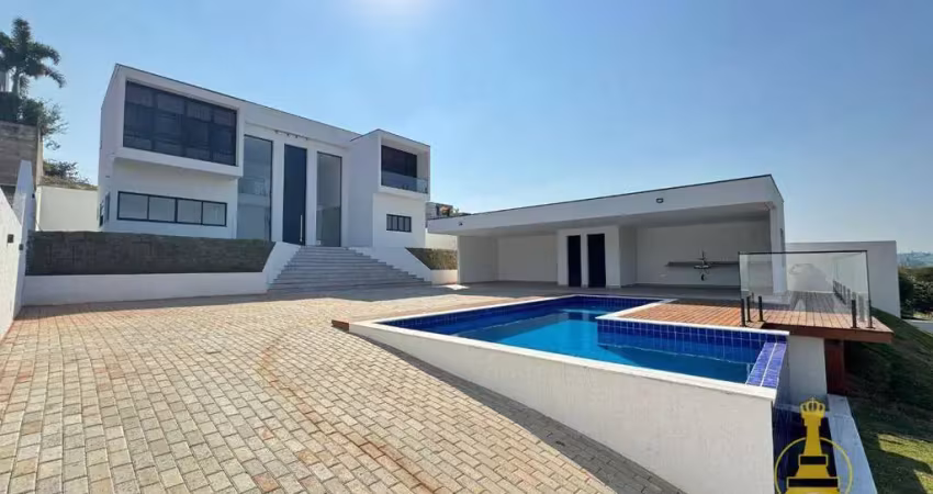 Casa alto padrão com 3 dormitórios à venda, 279 m² por r$ 2.400.000 - condomínio shambala iii - atibaia