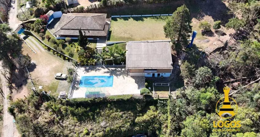 Chácara com 5 dormitórios à venda, 2700 m² por r$ 900.000,00 - corumbá - mairiporã/sp