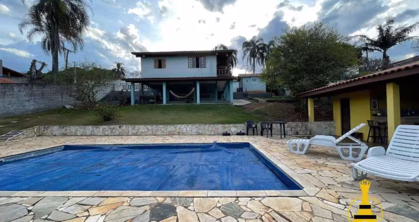 Chácara com 3 dormitórios à venda, 1200 m² por r$ 798.000 - jardim estância brasil - atibaia/sp