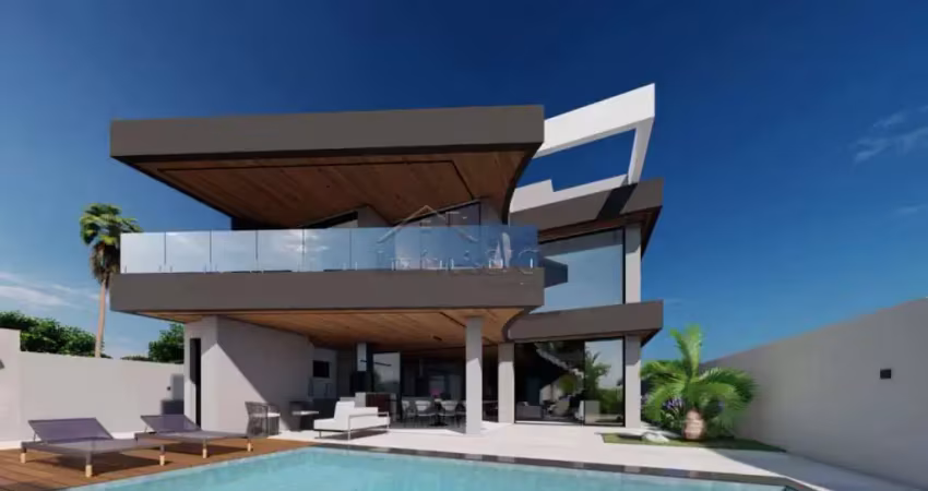 Casa em condomínio fechado com 5 quartos à venda na Avenida Aquarela do Brasil, Quadra H, Lote 04, Urbanova, São José dos Campos