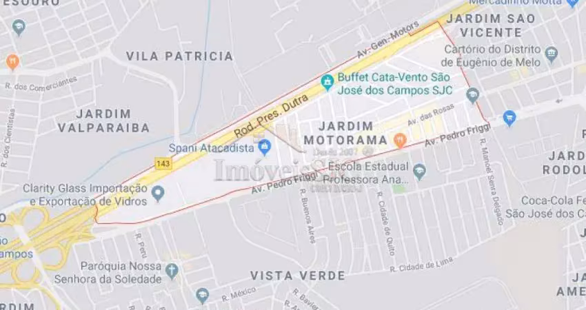 Terreno à venda na Rodovia Presidente Dutra, km 137, Jardim Motorama, São José dos Campos