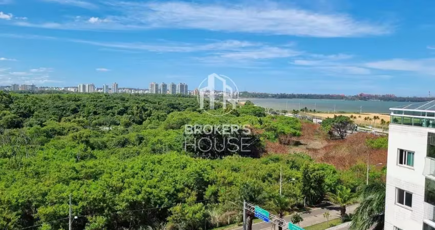 Apartamento duplex  à venda com vista mar, 2 quartos com suíte e duas vagas - andar alto -  Mata da