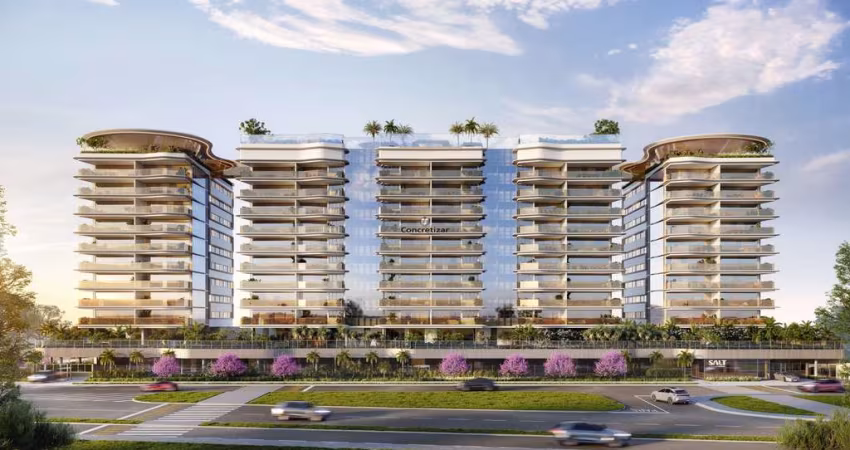 Apartamento de luxo à venda em Guarapari-ES, Enseada Azul: 4 quartos, 4 suítes, 3 salas, 5 banheiros, 3 vagas de garagem, 200m².
