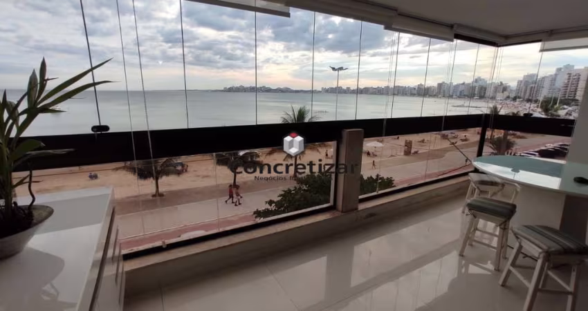 Apartamento Frente Mar à Venda com 3 Quartos na Praia do Morro Guarapari-ES