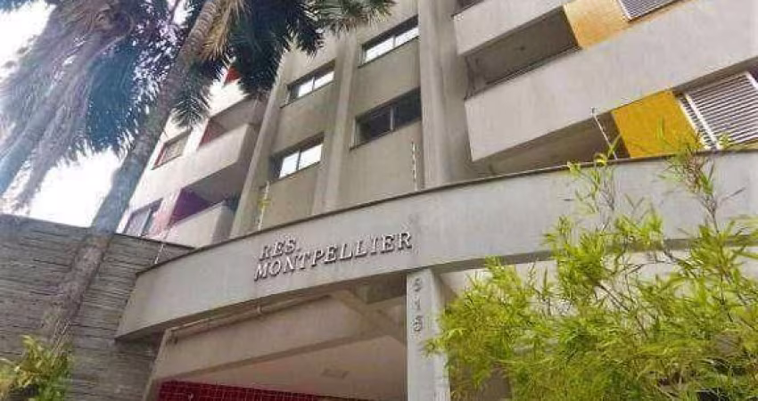 Apartamento com 1 dormitório para alugar, 45 m²  - Centro - Londrina/PR