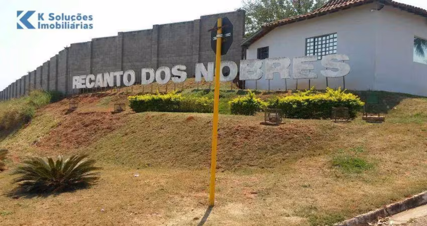 Terreno à venda, 1000 m² por r$ 450.000,00 - recanto dos nobres - agudos/sp