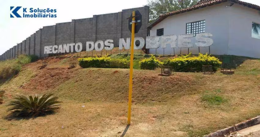Terreno à venda, 2000 m² por r$ 450.000,00 - recanto dos nobres ii - agudos/sp