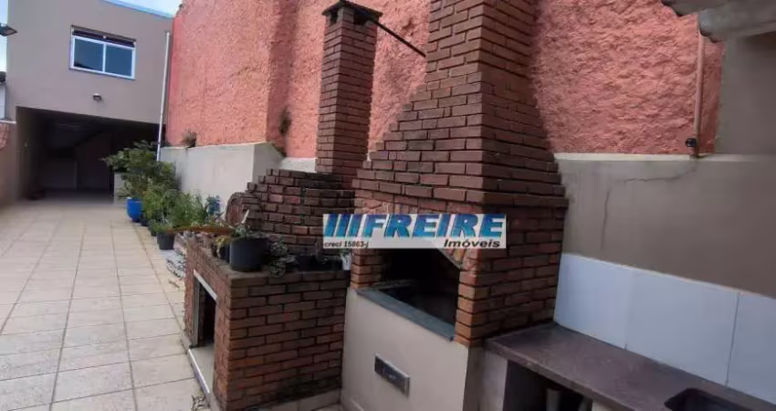 Sobrado com 3 dormitórios à venda, 259 m² por r$ 669.000,00 - vila palmares - santo andré/sp