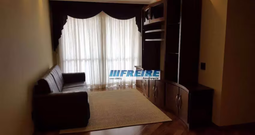 Apartamento com 3 dormitórios para alugar, 100 m² por r$ 6.060,00/mês - vila bastos - santo andré/sp