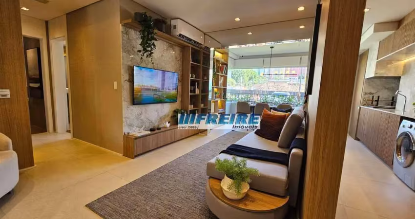 Apartamento com 2 dormitórios à venda, 74 m² por r$ 771.000,00 - jardim - santo andré/sp