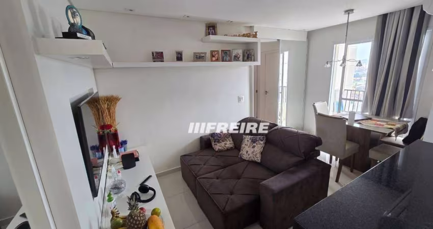 Apartamento com 2 dormitórios à venda, 50 m² por R$ 360.000 - Vila Sacadura Cabral - Santo André/SP
