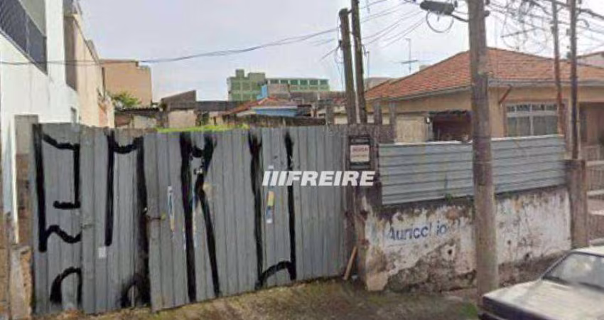Terreno para alugar, 500 m² por R$ 3.742,01/mês - Santa Maria - São Caetano do Sul/SP