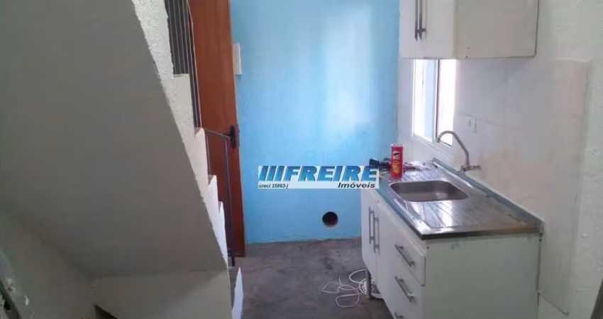 Kitnet para alugar, 30 m² por r$ 1.300,00/mês - são josé - são caetano do sul/sp